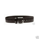 Fire - EMT - Sec- Black Leather Leather Uniform Belt BASKET WEAVE SZ 48
