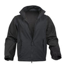 Rothco 9834 Black Soft Shell Uniform Jacket