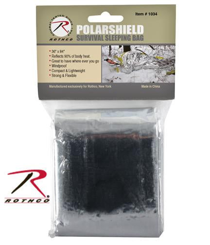 1034 Rothco Polarshield Sleeping Bag Style Survival Blanket