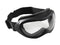 10379 ROTHCO TACTICAL GOGGLES - BLACK W/CLEAR LENS / 'CE'