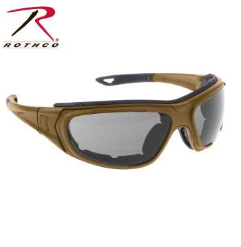 10388 / 10389 Rothco Interchangeable Optical System - Coyote Brown/Black