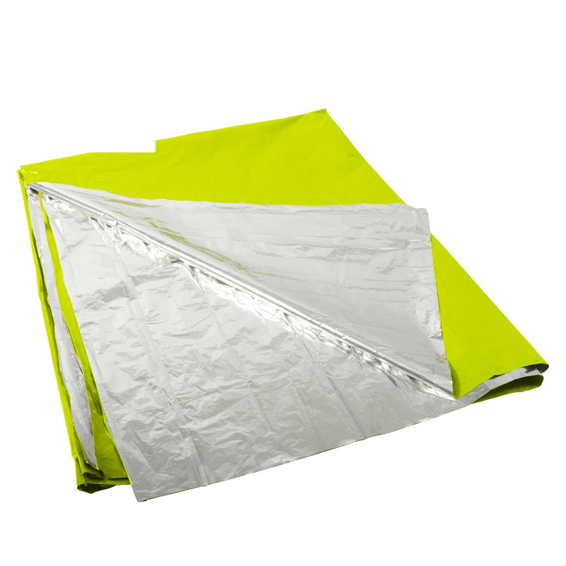 1044 Rothco Polarshield Survival Blanket - Safety Green
