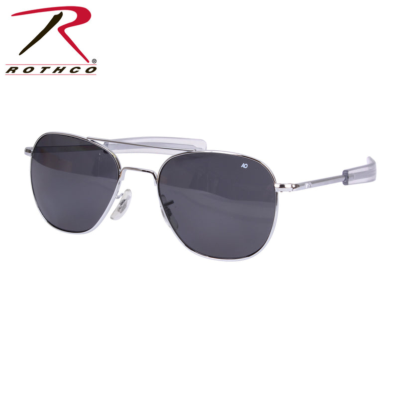 10723 AO Original Pilot Polarized Sunglasses - Chrome