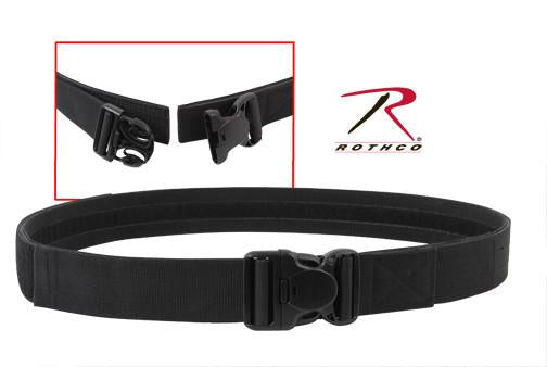 10775 Rothco Triple Retention Tactical Duty Belt - Black