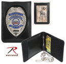1139 Rothco Leather Neck ID Badge Holder
