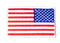 12777 Rothco Reverse US Flag Patch - White Border / 2" X 3"