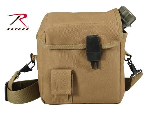1287 Rothco Coyote Bladder Canteen Cover - M.O.L.L.E.