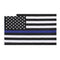 1516 Rothco Thin Blue Line U.S. Flag - 2' x 3'