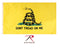 1546 Rothco Don't Tread On Me Gadsden Flag