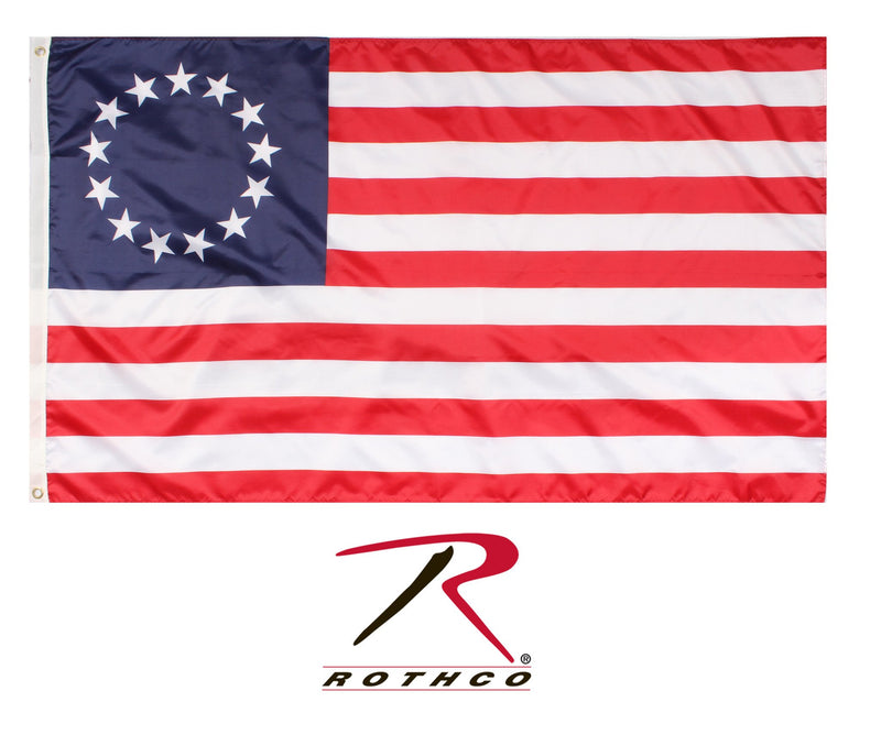 1557 Rothco Colonial Flag / 3' X 5'