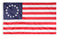 1557 Rothco Colonial Flag / 3' X 5'