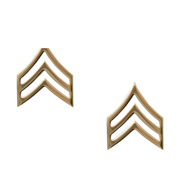 1643 Rothco Sergeant Polished Insignia