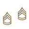 1645 Rothco Staff Sergeant Polished Insignia