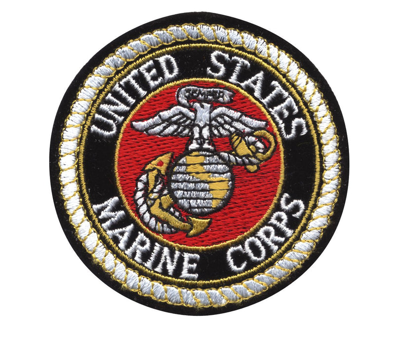 1649 Rothco Deluxe USMC Round Patch