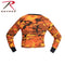 1665 Rothco Women's Camo Long Sleeve Crop Top - Savage Orange Camo