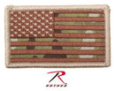 17771 Rothco Forward Multicam Flag Patch With Hook Back