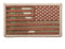 17772 Rothco Reverse Multicam Flag Patch With Hook Back