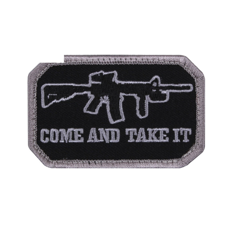 1892 Rothco Come and Take It Morale Patch Black