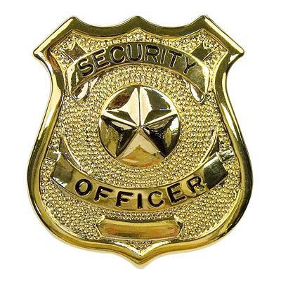 1905 Rothco Badge - Security Officer / Gold