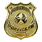 1905 Rothco Badge - Security Officer / Gold