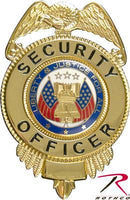 1914 Rothco Badge - Security Officer / Gold