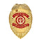 1929 Rothco Deluxe Fire Department Badge - Gold