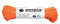 194 Rothco Nylon Paracord 550lb 100 Ft / Safety Orange