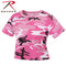1943 Rothco Women's Camo Crop Top - Pink Camo