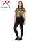 1944 Rothco Women's Camo Crop Top - Stinger Yellow Camo