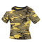 1944 Rothco Women's Camo Crop Top - Stinger Yellow Camo