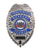 1945 ROTHCO DELUXE BADGE - CONCEALED WEAPONS PERMIT / SILVER