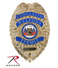 1946 Rothco Deluxe Badge-concealed Weapons Permit/ Gold