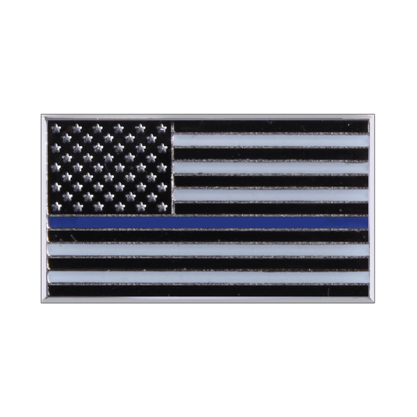 1967 Rothco Thin Blue Line Flag Pin