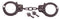20083 Rothco Double Lock Steel Handcuffs - Black