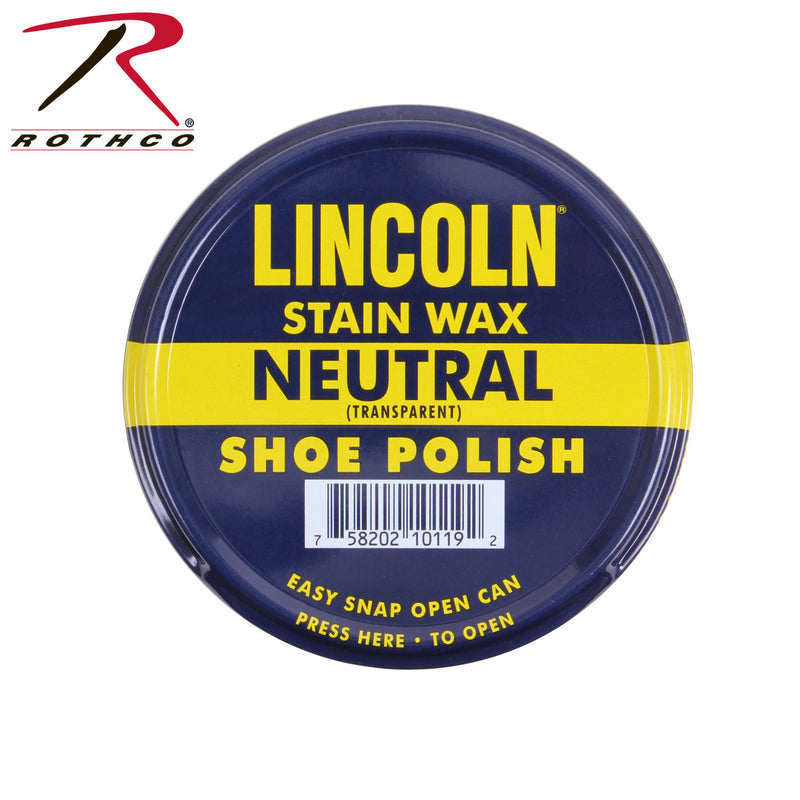 20110 Lincoln U.S.M.C. Stain Wax Shoe Polish - Neutral