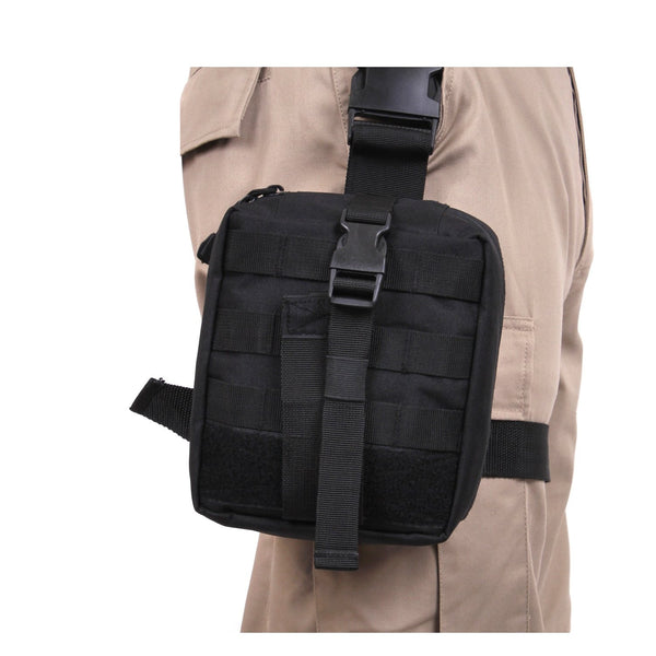 20755 Rothco Drop Leg Medical Pouch - Black