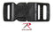 210 Rothco 1/2" Black Side Release Buckle