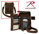 2125 Rothco Brown Travel Portfolio Shoulder Bag