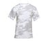 2182 Rothco Colored Camo T-Shirts - White Camo