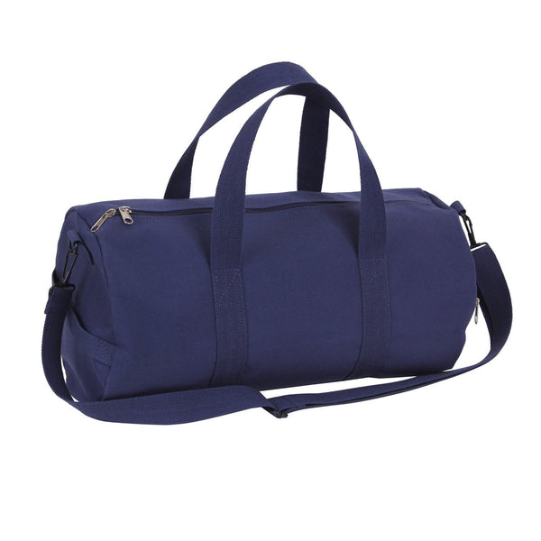 2223 Rothco 19" Canvas Shoulder Bag - Navy Blue