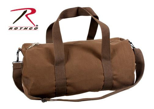 2231 Rothco Canvas Vintage Shoulder Bag - Earth Brown / 19"