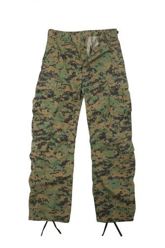 2366 Rothco Vintage Paratrooper Fatigues - Woodland Digital Camo