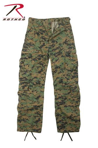 2366 Rothco Vintage Paratrooper Fatigues - Woodland Digital Camo