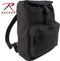 2369 Rothco Heavyweight Black Canvas Day Pack