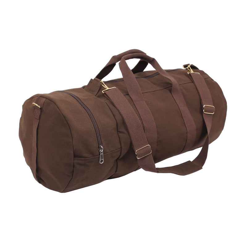 2377 Rothco Canvas Double Ender Sports Bag - 30" - Earth Brown