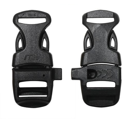 239 Rothco Whistle Buckle - 5/8" / Whistleloc - Black