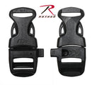 239 Rothco Whistle Buckle - 5/8" / Whistleloc - Black