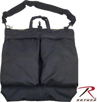 2439 Rothco G.I. Type Black Flyers Helmet Bag w/Shoulder Strap