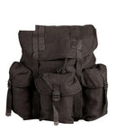 2477 ROTHCO GI TYPE HW CANVAS MINI ALICE PACK - BLACK
