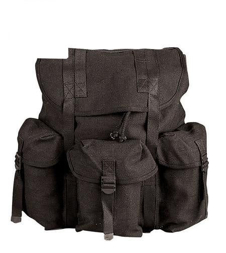 2477 ROTHCO GI TYPE HW CANVAS MINI ALICE PACK - BLACK